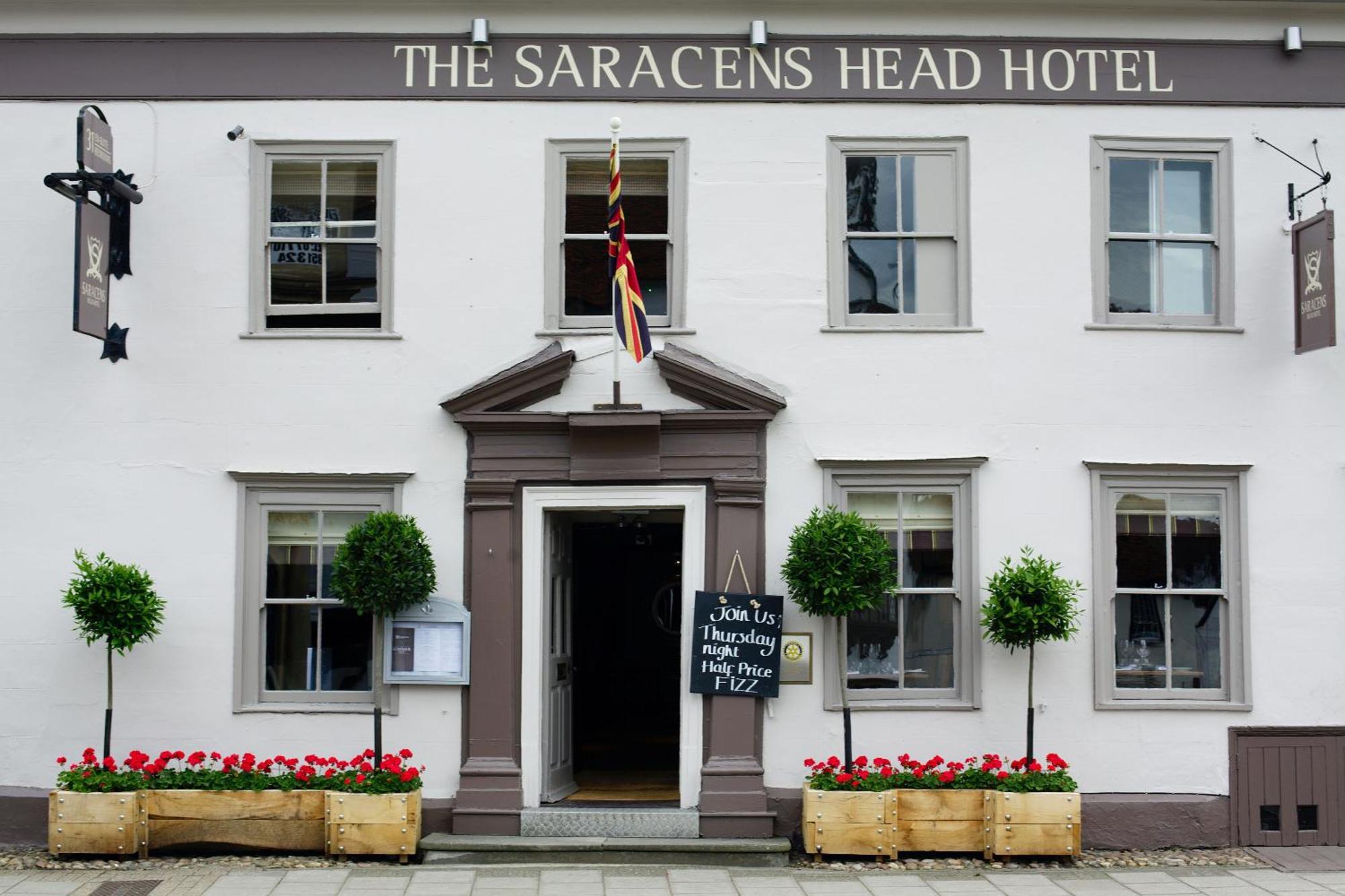 The Saracens Head Hotel غريت دنمو المظهر الخارجي الصورة